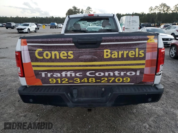 2017 Ford F-150 XL with VIN 1FTMF1C84HKD01197, listed as a Copart auction lot 79015754 with 148,372 mi miles and Salvage Title. Bid and sale history available at carsss.com. Image 6.