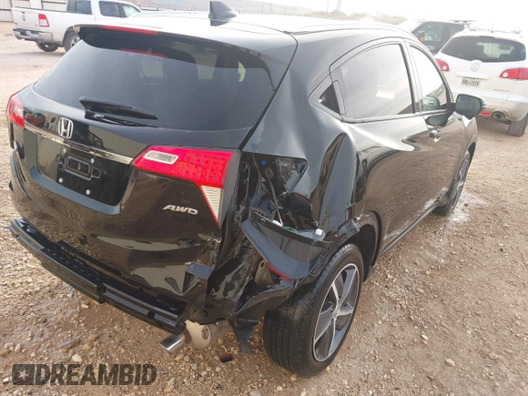 2022 Honda HR-V EX with VIN 3CZRU6H52NM755762, listed as a IAAI auction lot 41004335 with 38,834 mi miles. Bid and sale history available at carsss.com. Image 6.
