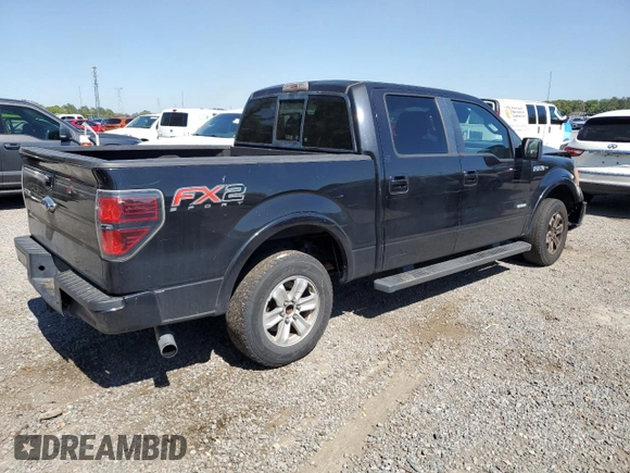 2012 Ford F-150 XL with VIN 1FTFW1CT4CKD47098, listed as a Copart auction lot 48629085 with 0 mi miles and Salvage Title. Bid and sale history available at carsss.com. Image 3.