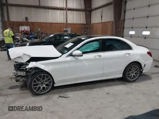 2015 Mercedes-Benz C-Class C 400 with VIN 55SWF6GB7FU035307, listed as a IAAI auction lot 41546482 with 165,945 mi miles. Bid and sale history available at carsss.com. Image 14.