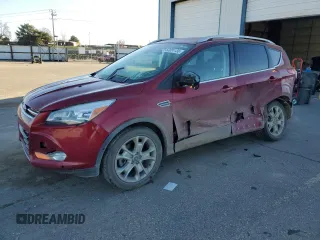 2014 Ford Escape Titanium with VIN 1FMCU9J98EUB53109, listed as a Copart auction lot 50081135 with 158,694 mi miles and Salvage Title. Bid and sale history available at carsss.com. Image 1.