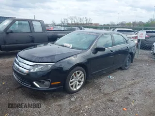 2012 Ford Fusion SEL with VIN 3FAHP0JA9CR444610, listed as a IAAI auction lot 41939990 with 140,029 mi miles. Bid and sale history available at carsss.com. Image 2.