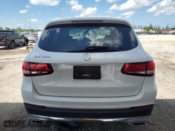 2017 Mercedes-Benz GLC with VIN WDC0G4JBXHF260444, listed as a Copart auction lot 50964555 with 31,823 mi miles and Salvage Title. Bid and sale history available at carsss.com. Image 6.