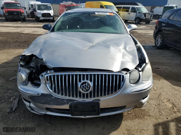 2008 Buick LaCrosse CX with VIN 2G4WC582281199374, listed as a Copart auction lot 50570495 with 165,395 mi miles and Salvage Title. Bid and sale history available at carsss.com. Image 5.