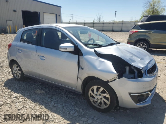 2018 Mitsubishi Mirage SE with VIN ML32A4HJ7JH013294, listed as a Copart auction lot 55929195 with 120,507 mi miles and Clean title. Bid and sale history available at DreamBid. Image 4.