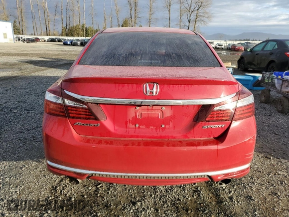 2016 Honda Accord Sport z VIN 1HGCR2F57GA096815, wystawiony jako Copart lot #47141755 z przebiegiem 105 509 mil mil oraz Szkoda całkowita • Salvage title. Historia ofert i sprzedaży dostępna na DreamBid. Obrazek 6.