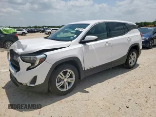 2020 GMC Terrain SLE with VIN 3GKALMEV1LL139766, listed as a Copart auction lot 59839725 with Not provided miles and Salvage title. Bid and sale history available at DreamBid. Image 1.