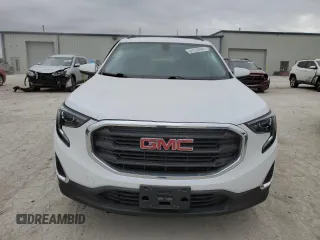 2018 GMC Terrain SLE Diesel with VIN 3GKALUEU7JL255204, listed as a Copart auction lot 84230084 with 112,248 mi miles and Salvage Title. Bid and sale history available at carsss.com. Image 5.