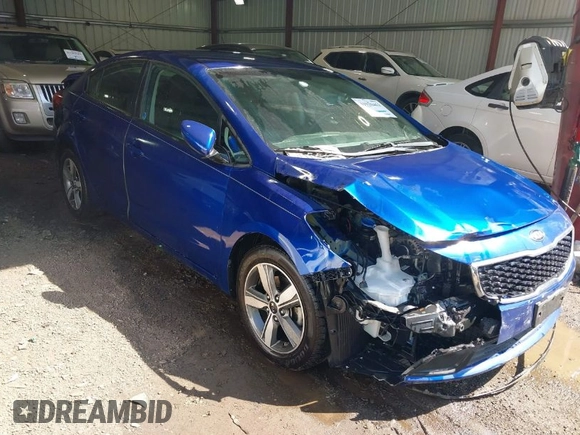 2018 Kia Forte LX with VIN 3KPFL4A70JE164474, listed as a IAAI auction lot 41920463 with 33,874 mi miles and . Bid and sale history available at DreamBid. Image 1.