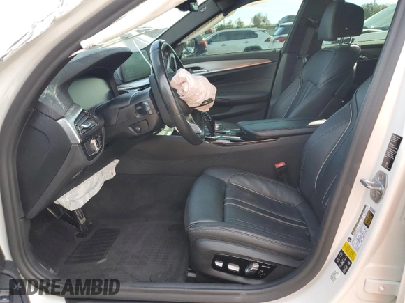 2020 BMW 5 Series M550i xDrive with VIN WBAJS7C06LCD07565, listed as a Copart auction lot 42618365 with Not provided miles and Non repairable. Bid and sale history available at DreamBid. Image 7.