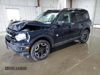 2021 Ford Bronco Sport Outer Banks z VIN 3FMCR9C65MRA80890, wystawiony jako Copart lot #55471625 z przebiegiem 36 585 mil mil oraz Szkoda całkowita • Salvage title. Historia ofert i sprzedaży dostępna na DreamBid. Obrazek 1.