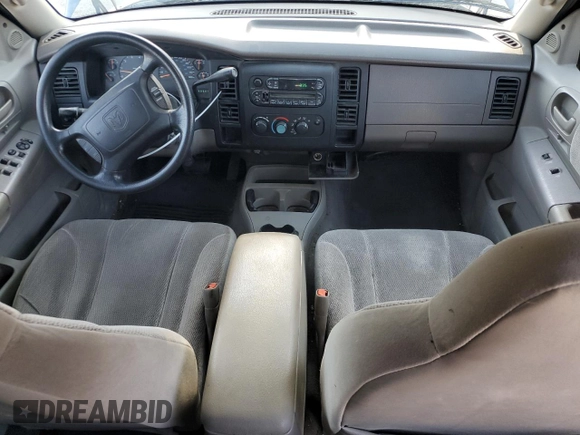 2001 Dodge Dakota with VIN 1B7HL2AX71S339829, listed as a Copart auction lot 44539825 with 183,961 mi miles and Salvage title. Bid and sale history available at DreamBid. Image 8.