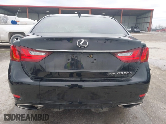 2014 Lexus GS 350 with VIN JTHCE1BL5E5023374, listed as a IAAI auction lot 41532507 with 139,668 mi miles. Bid and sale history available at carsss.com. Image 16.