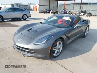2015 Chevrolet Corvette 3LT with VIN 1G1YF2D76F5116733, listed as a IAAI auction lot 42252846 with 54,870 mi miles and . Bid and sale history available at DreamBid. Image 2.