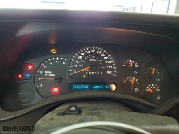 2007 Chevrolet Silverado 1500 Classic LT1 with VIN 2GCEK13Z371132345, listed as a Copart auction lot 43423025 with 168,447 mi miles and Salvage Title. Bid and sale history available at carsss.com. Image 9.