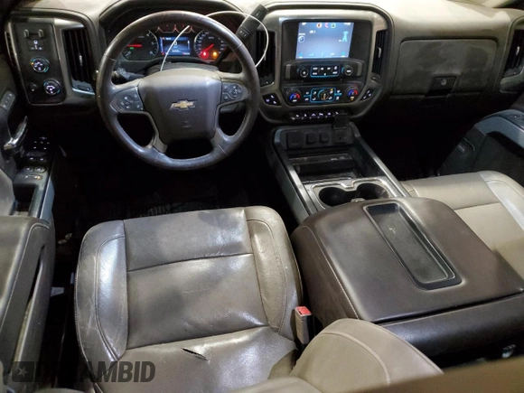 2014 Chevrolet Silverado 1500 LTZ with VIN 1GCVKSEC6EZ311790, listed as a Copart auction lot 89302785 with 164,208 mi miles and Salvage Title. Bid and sale history available at DreamBid. Image 8.
