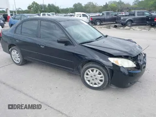 2005 Honda Civic LX z VIN 2HGES16595H505337, wystawiony jako IAAI lot #41972906 z przebiegiem 129 238 mil mil oraz . Historia ofert i sprzedaży dostępna na DreamBid. Obrazek 1.