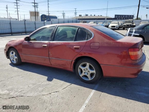 1998 Lexus GS 300 Luxury Perform Sdn with VIN JT8BD68S1W0001428, listed as a Copart auction lot 76939694 with 204,519 mi miles and Salvage Title. Bid and sale history available at carsss.com. Image 2.