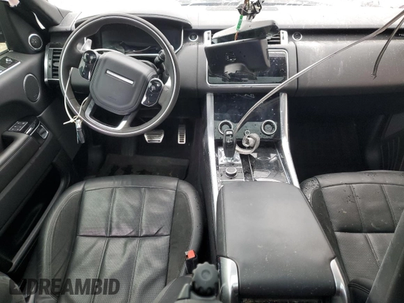 2020 Land Rover Range Rover Sport HST with VIN SALWS2RU2LA882785, listed as a Copart auction lot 46665515 with Not provided miles and Salvage title. Bid and sale history available at DreamBid. Image 8.