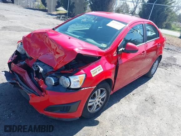 2013 Chevrolet Sonic LT with VIN 1G1JC5SH4D4169926, listed as a IAAI auction lot 41930121 with 105,351 mi miles and . Bid and sale history available at DreamBid. Image 17.