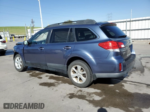 2013 Subaru Outback Premium with VIN 4S4BRCCC3D3260480, listed as a Copart auction lot 57609345 with 112,092 mi miles and Salvage title. Bid and sale history available at DreamBid. Image 2.