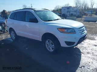 2010 Hyundai Santa Fe GLS with VIN 5NMSG3AB2AH393670, listed as a IAAI auction lot 41822377 with 166,522 mi miles. Bid and sale history available at carsss.com. Image 1.