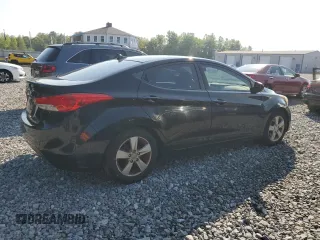 2012 Hyundai Elantra GLS with VIN 5NPDH4AE2CH074328, listed as a Copart auction lot 66679905 with 167,703 mi miles and Clean title. Bid and sale history available at DreamBid. Image 3.