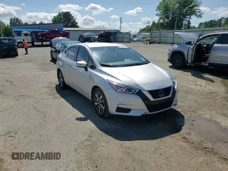2021 Nissan Versa SV with VIN 3N1CN8EV5ML923006, listed as a Copart auction lot 58546675 with 33,580 mi miles and Salvage title. Bid and sale history available at DreamBid. Image 13.