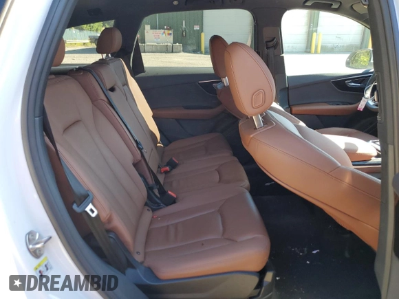 2023 Audi Q7 Premium with VIN WA1AXBF77PD016497, listed as a Copart auction lot 61918424 with 35,510 mi miles and Salvage title. Bid and sale history available at DreamBid. Image 11.