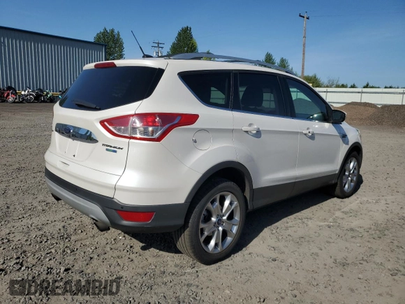 2014 Ford Escape Titanium with VIN 1FMCU9JX5EUB98765, listed as a Copart auction lot 55294785 with 119,475 mi miles and Salvage Title. Bid and sale history available at carsss.com. Image 3.