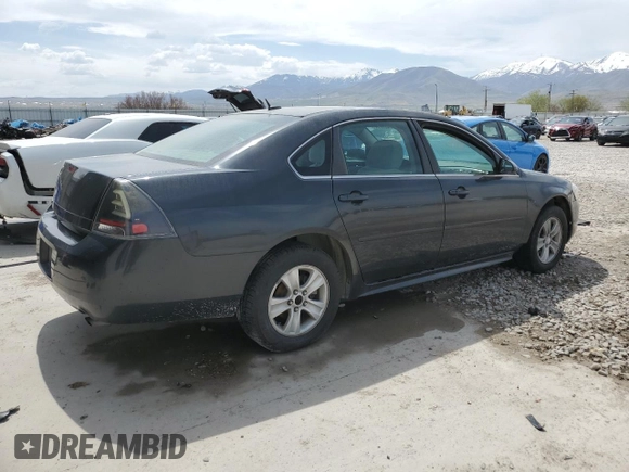 2012 Chevrolet Impala LS Fleet with VIN 2G1WF5E35C1331263, listed as a Copart auction lot 52757275 with 138,332 mi miles and Clean Title. Bid and sale history available at DreamBid. Image 3.