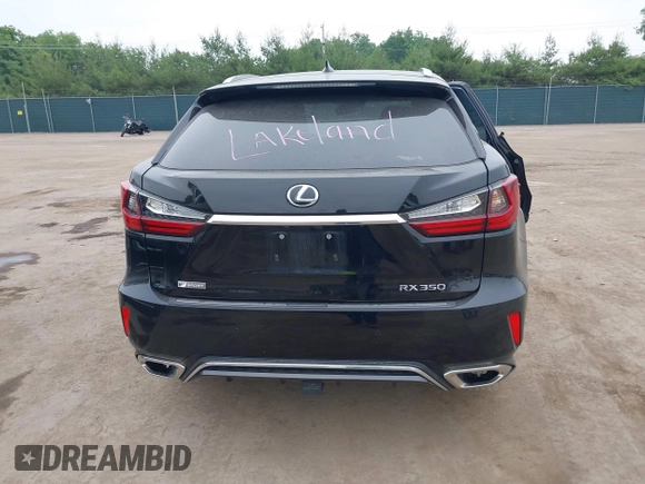 2016 Lexus RX 350 with VIN 2T2BZMCA5GC048079, listed as a IAAI auction lot 42503010 with 50,829 mi miles and . Bid and sale history available at DreamBid. Image 16.