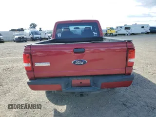 2009 Ford Ranger XLT with VIN 1FTYR44E09PA45367, listed as a Copart auction lot 51947125 with 97,638 mi miles and Salvage Title. Bid and sale history available at carsss.com. Image 6.
