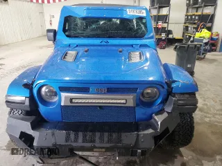 2021 Jeep Wrangler Unlimited Rubicon with VIN 1C4HJXFN6MW756530, listed as a Copart auction lot 51976395 with Not provided miles and Salvage title. Bid and sale history available at DreamBid. Image 5.