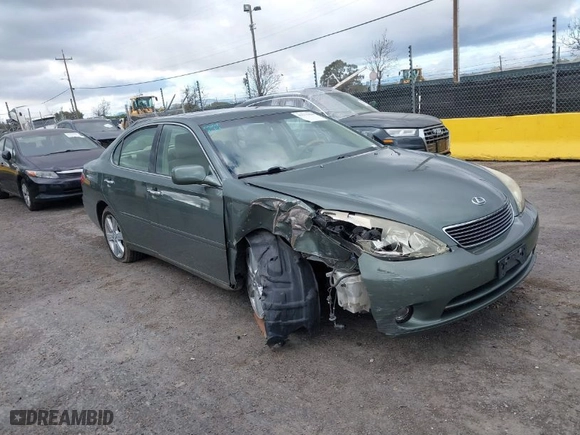2006 Lexus ES 330 with VIN JTHBA30G265157365, listed as a IAAI auction lot 41573430 with 215,440 mi miles. Bid and sale history available at carsss.com. Image 1.