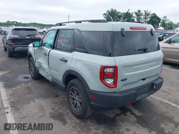2023 Ford Bronco Sport Big Bend with VIN 3FMCR9B67PRD83062, listed as a IAAI auction lot 42504930 with 28,232 mi miles and . Bid and sale history available at DreamBid. Image 3.