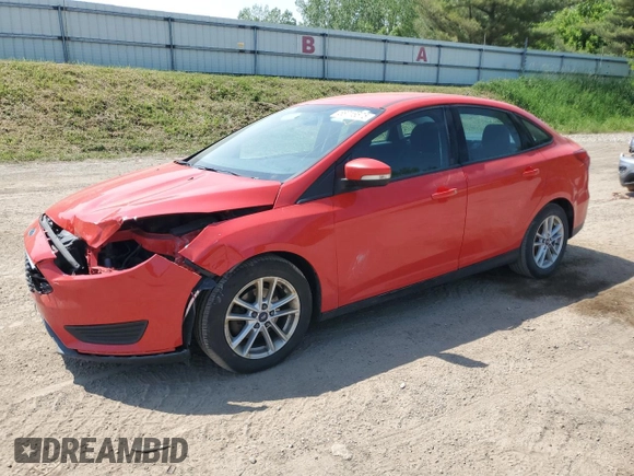 2017 Ford Focus SE with VIN 1FADP3F23HL329556, listed as a Copart auction lot 58716575 with 176,100 mi miles and Clean title. Bid and sale history available at DreamBid. Image 1.