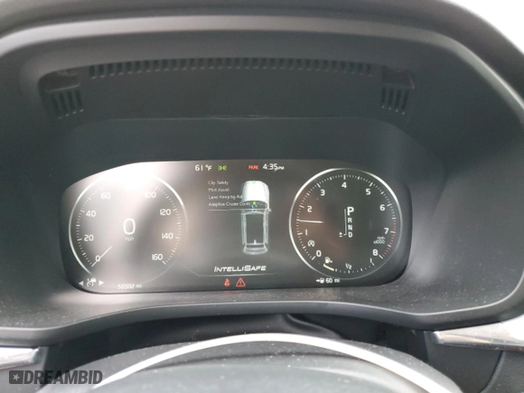 2018 Volvo XC60 Momentum with VIN YV4A22RK2J1020760, listed as a Copart auction lot 46124075 with 56,502 mi miles and Salvage Title. Bid and sale history available at carsss.com. Image 9.