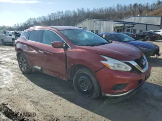 2017 Nissan Murano S with VIN 5N1AZ2MH4HN104586, listed as a Copart auction lot 44136975 with 119,305 mi miles and Salvage Title. Bid and sale history available at carsss.com. Image 4.
