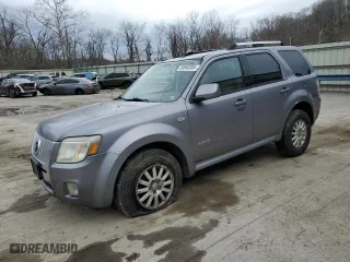2008 Mercury Mariner Premier with VIN 4M2CU97118KJ26074, listed as a Copart auction lot 50863385 with NaN miles and Salvage Title. Bid and sale history available at carsss.com. Image 1.