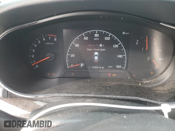 2014 Kia Cadenza Premium with VIN KNALN4D74E5128214, listed as a Copart auction lot 87692675 with 159,014 mi miles and Salvage Title. Bid and sale history available at carsss.com. Image 9.