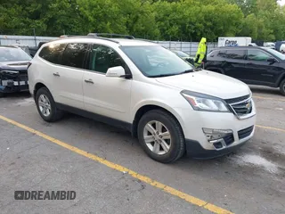2014 Chevrolet Traverse LT with VIN 1GNKVHKD1EJ177366, listed as a IAAI auction lot 42400885 with 240,684 mi miles and . Bid and sale history available at DreamBid. Image 1.