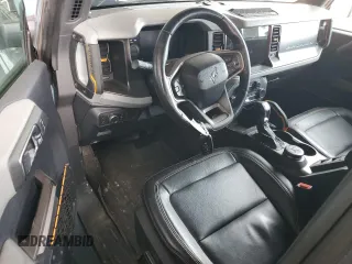 2021 Ford Bronco with VIN 1FMEE5DP4MLA90474, listed as a Copart auction lot 42542495 with 26,674 mi miles and Salvage Title. Bid and sale history available at DreamBid. Image 8.