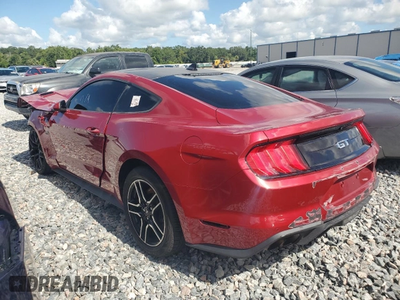 2020 Ford Mustang GT with VIN 1FA6P8CF5L5191240, listed as a Copart auction lot 54870565 with Not provided miles and Non repairable. Bid and sale history available at DreamBid. Image 2.