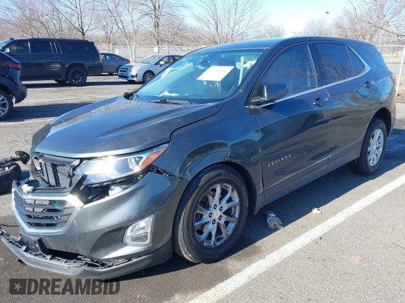 2020 Chevrolet Equinox LT with VIN 3GNAXKEV6LS677638, listed as a IAAI auction lot 41746460 with 81,280 mi miles. Bid and sale history available at carsss.com. Image 18.