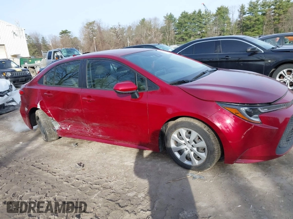 2022 Toyota Corolla LE with VIN JTDEPMAE3NJ214548, listed as a IAAI auction lot 41921491 with 29,878 mi miles and . Bid and sale history available at carsss.com. Image 13.