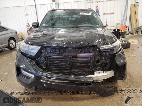 2023 Ford Explorer ST-Line z VIN 1FMSK8KH4PGC23174, wystawiony jako Copart lot #87657665 z przebiegiem 21 082 mil mil oraz Szkoda całkowita • Salvage title. Historia ofert i sprzedaży dostępna na DreamBid. Obrazek 5.