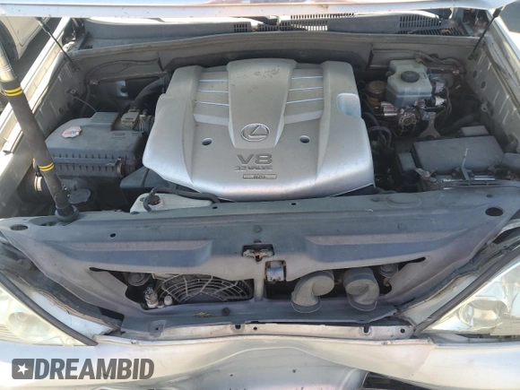 2004 Lexus GX 470 z VIN JTJBT20X840054996, wystawiony jako Copart lot #53924245 z przebiegiem 277 813 mil mil oraz Szkoda całkowita • Salvage title. Historia ofert i sprzedaży dostępna na DreamBid. Obrazek 12.