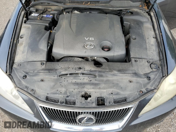 2008 Lexus IS 250 with VIN JTHCK262582026538, listed as a Copart auction lot 60037955 with 270,942 mi miles and Clean title. Bid and sale history available at DreamBid. Image 11.