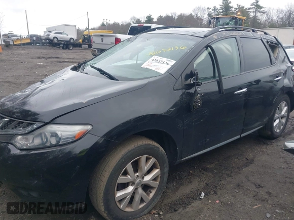 2011 Nissan Murano S with VIN JN8AZ1MW4BW160126, listed as a IAAI auction lot 42032136 with 138,372 mi miles and . Bid and sale history available at carsss.com. Image 14.